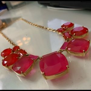 Pink & Gold Kate Spade Statement Necklace